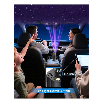 5-in-1 Starlight Car Charger